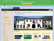 Tablet Screenshot of comunedimiane.it